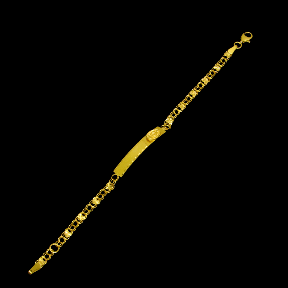 21K Gold Baby Bracelet